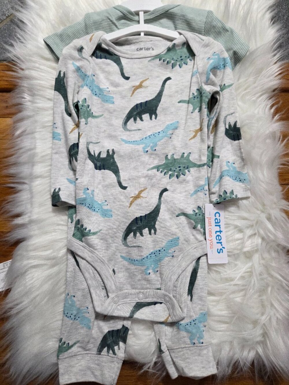 Carter's Just One You 3 Piece Dinosaur Set